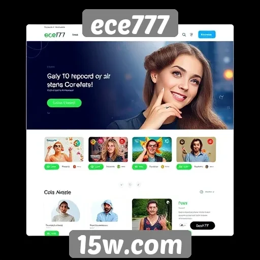 Novo design atraente do site ece777